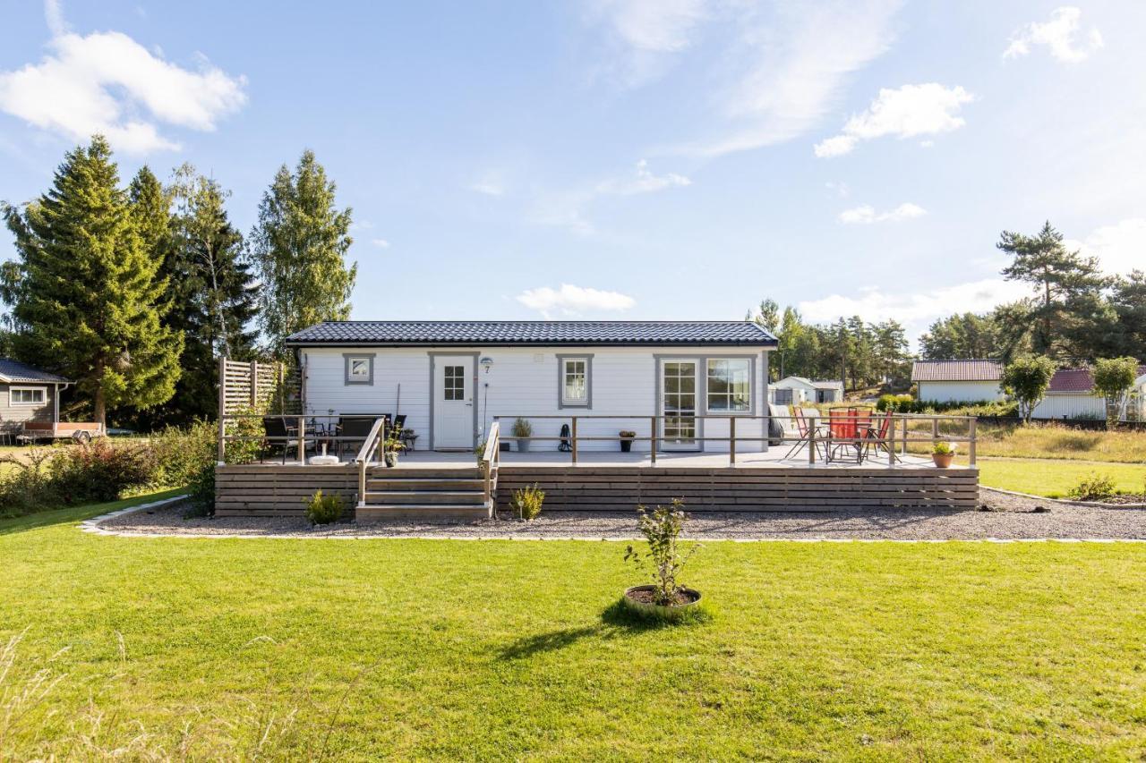 Cozy Mobile Home Near Sandy Beach Hammar Buitenkant foto